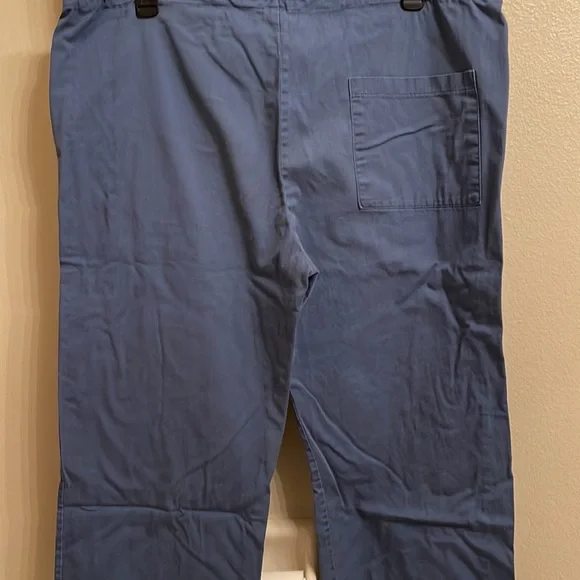 Scrub Pants, Blue, Unisex, EUC - Picture 2 of 3